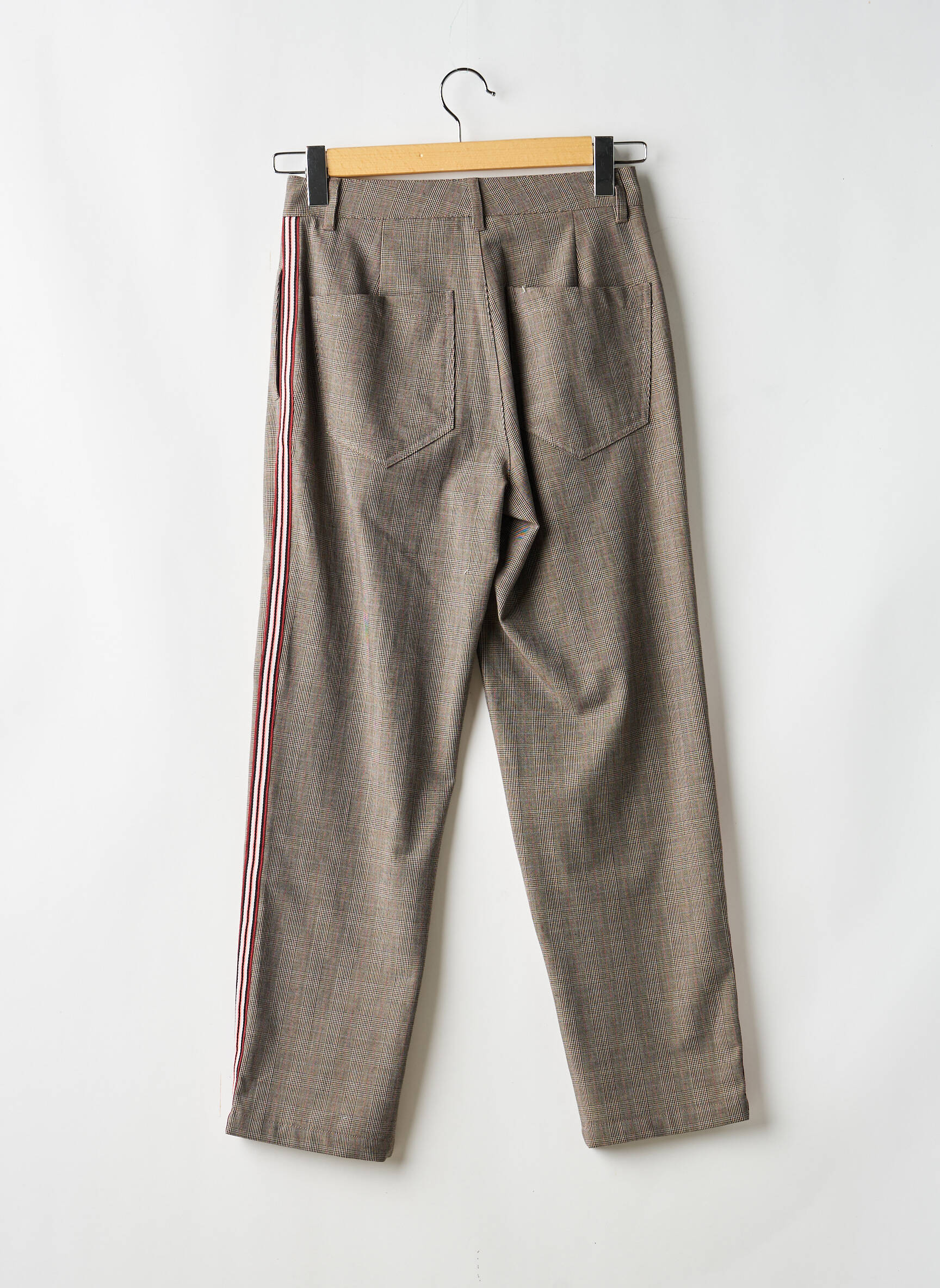 Pantalon droit stretch taille normale gris ANTWRP femme