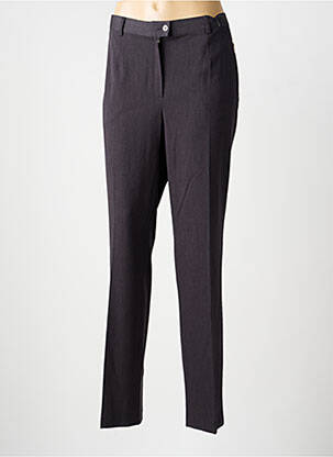 Pantalon slim taille élastique taille normale gris GERKE MY PANTS femme