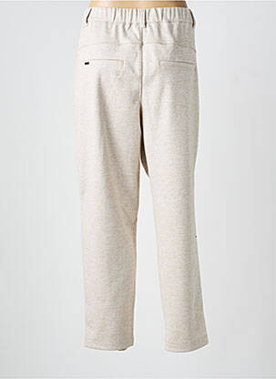 Pantalon 7/8 stretch taille normale beige STREET ONE femme