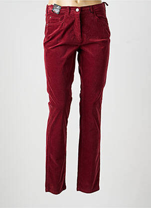 Pantalon slim stretch taille normale rouge GERKE MY PANTS femme