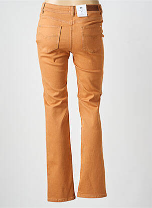 Jeans coupe droite taille normale taille normale beige JULIE GUERLANDE femme