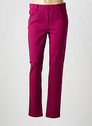 Jegging tissage jersey taille normale violet BRANDTEX femme