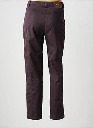 Jeans coupe slim taille normale taille normale marron PAZ TORRAS femme
