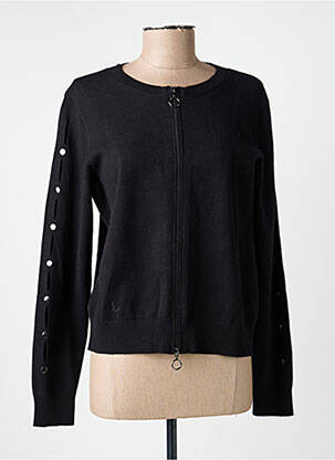 Gilet manches longues col rond noir BETTY BARCLAY femme