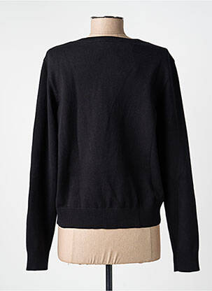 Gilet manches longues col rond noir BETTY BARCLAY femme