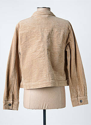 Veste casual coupe droite beige BRANDTEX femme