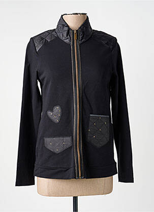 Veste casual poches noir KALISSON femme