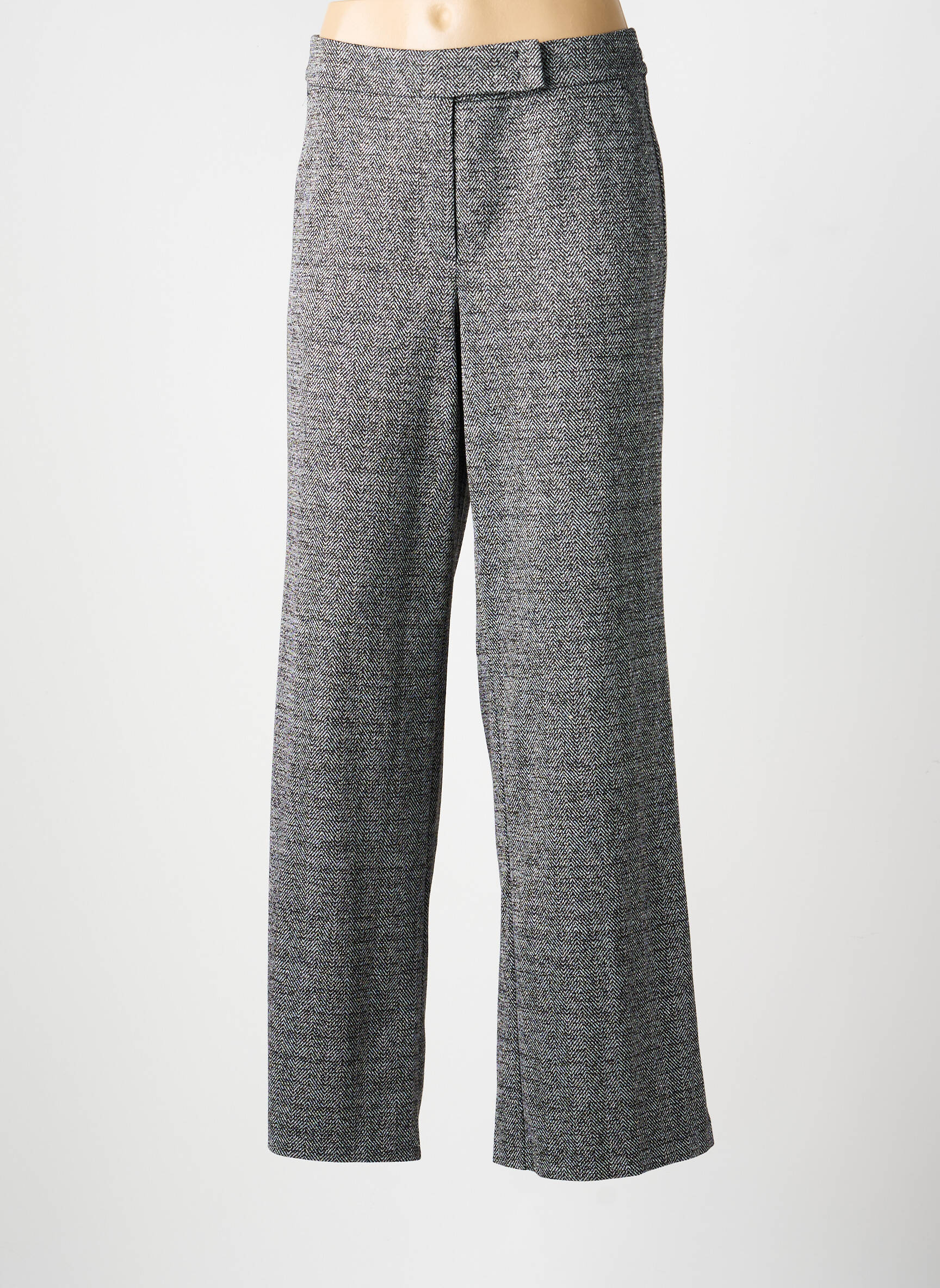 Pantalon flare stretch taille normale gris BETTY & CO femme