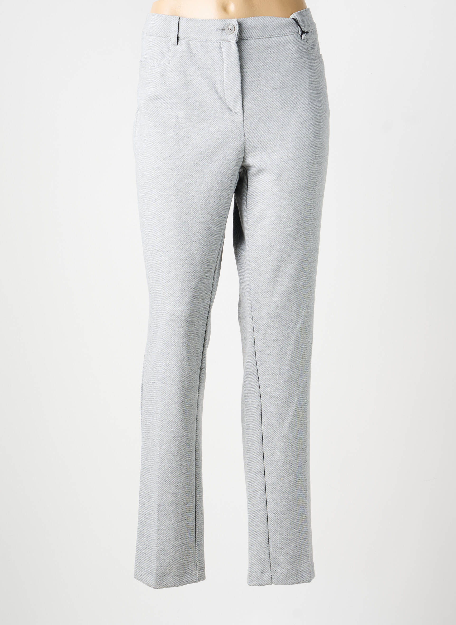 Pantalon slim taille normale taille normale gris TONI femme