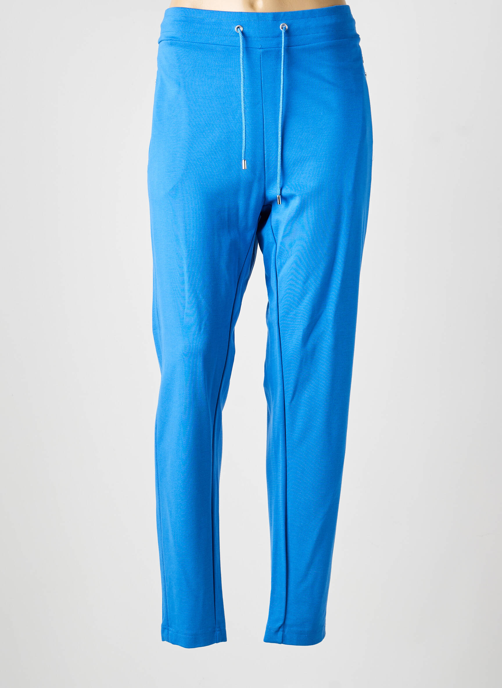 Jogging slim taille normale bleu JOY OF LIFE femme