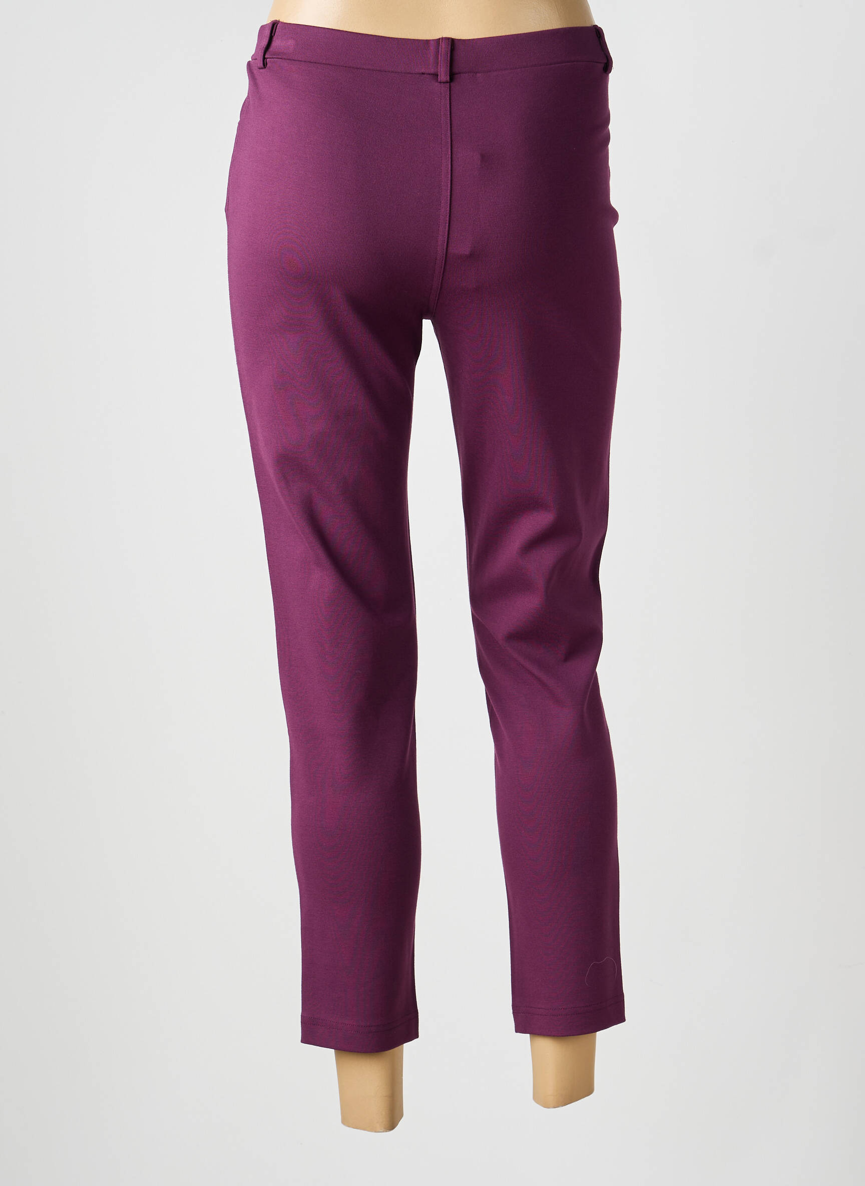 Jegging tissage jersey taille normale violet JOY OF LIFE femme