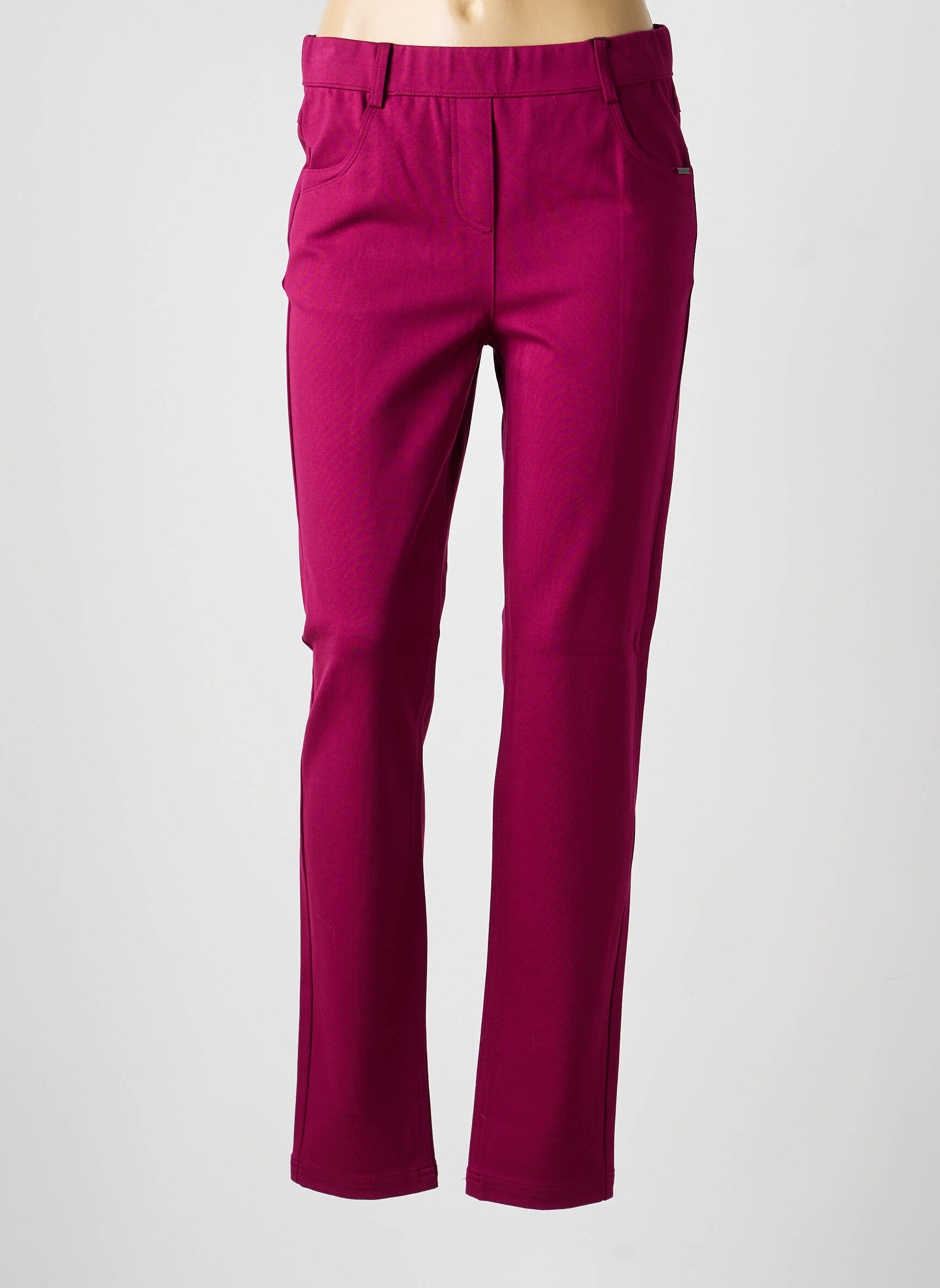 Jegging tissage jersey taille normale violet BRANDTEX femme
