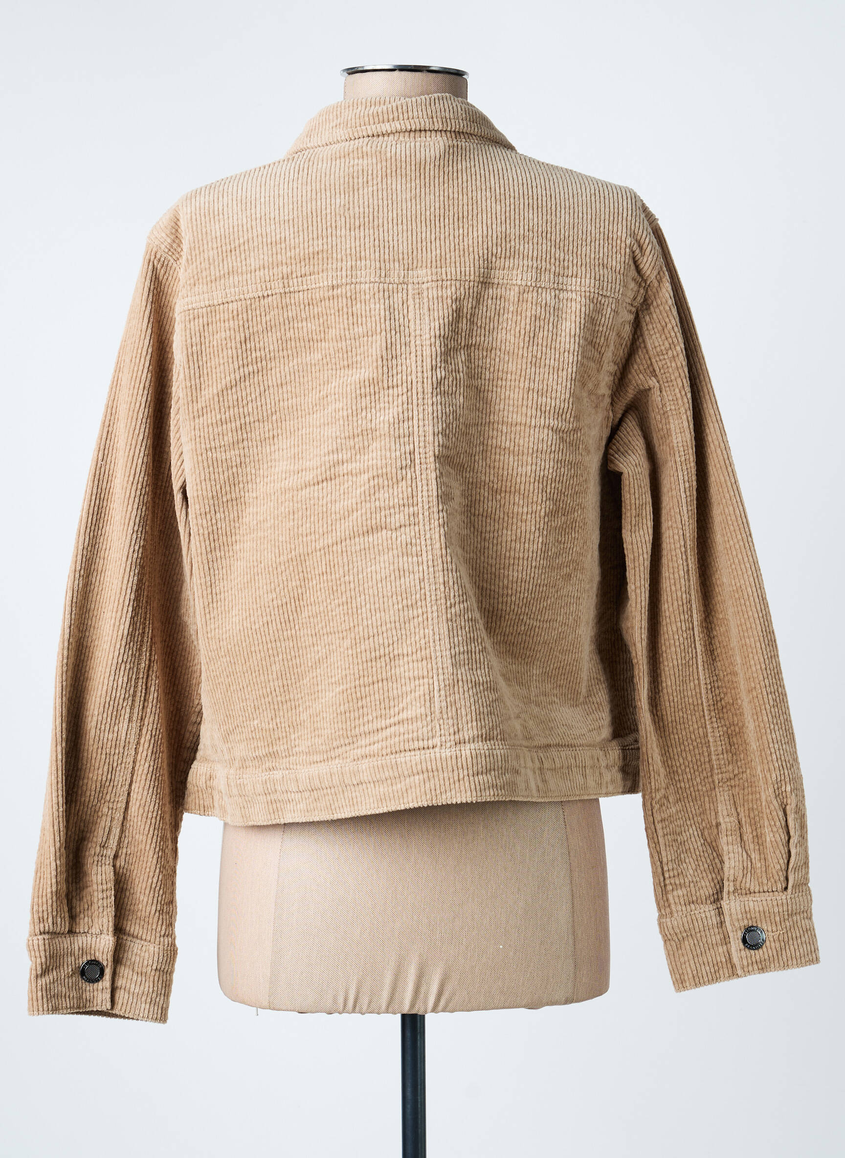 Veste casual coupe droite beige BRANDTEX femme