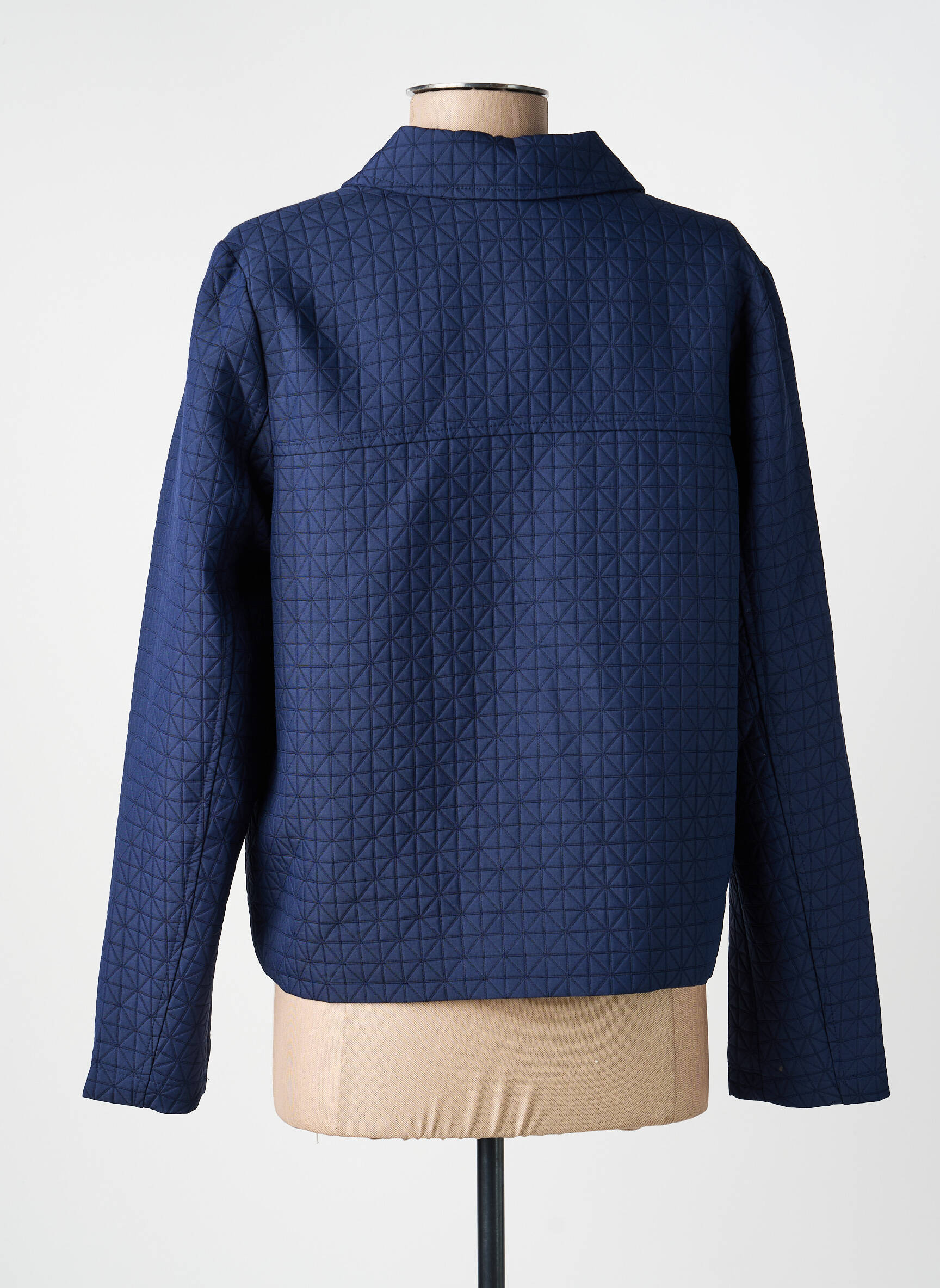 Veste casual coupe droite bleu STREET ONE femme