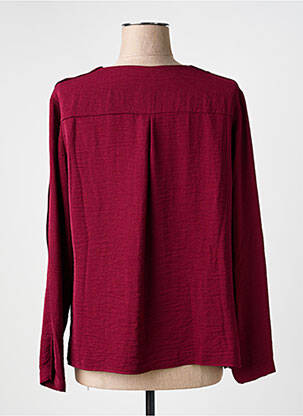 Blouse manches longues manches longues rouge PAZ TORRAS femme