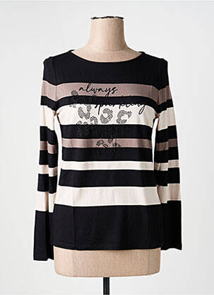 T-shirt manches longues manches longues noir BETTY BARCLAY femme
