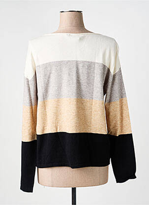 Pull col bateau manches longues beige BETTY BARCLAY femme