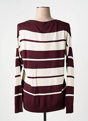 Pull stretch manches longues rouge PAZ TORRAS femme