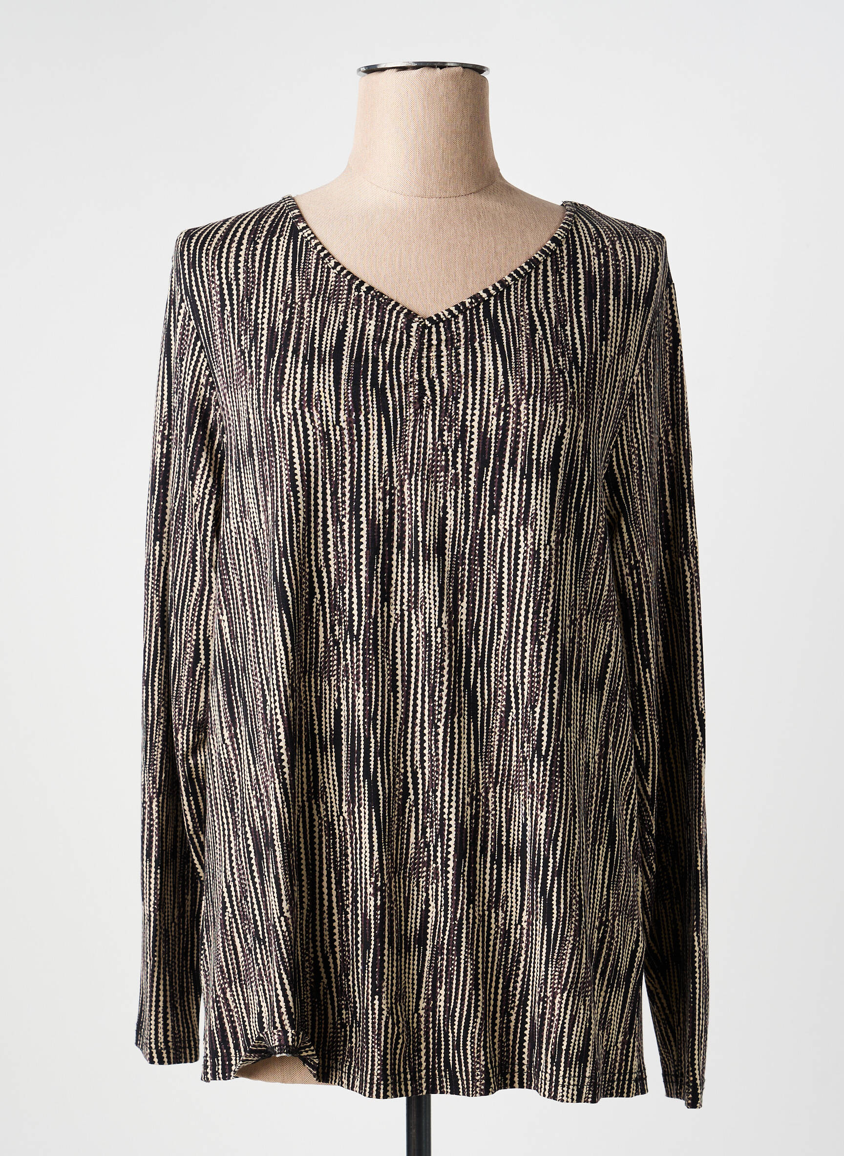 T-shirt manches longues manches longues noir CISO femme