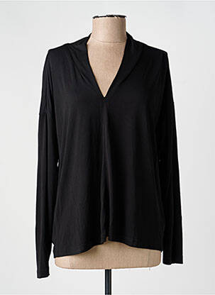 T-shirt manches longues manches longues noir BROADWAY femme