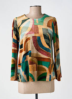 Top stretch manches longues beige ALDO MARTIN'S femme