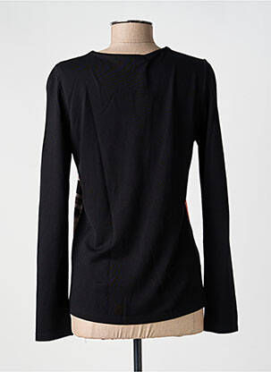 T-shirt manches longues manches longues noir KALISSON femme