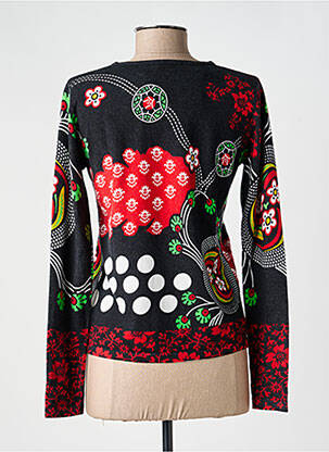 Pull coupe cintrée manches longues noir TELMAIL femme