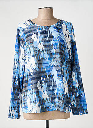 T-shirt manches longues manches longues bleu JOY OF LIFE femme