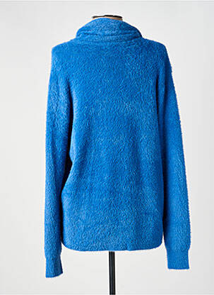 Pull coupe cintrée manches longues bleu BARBARA LEBEK femme
