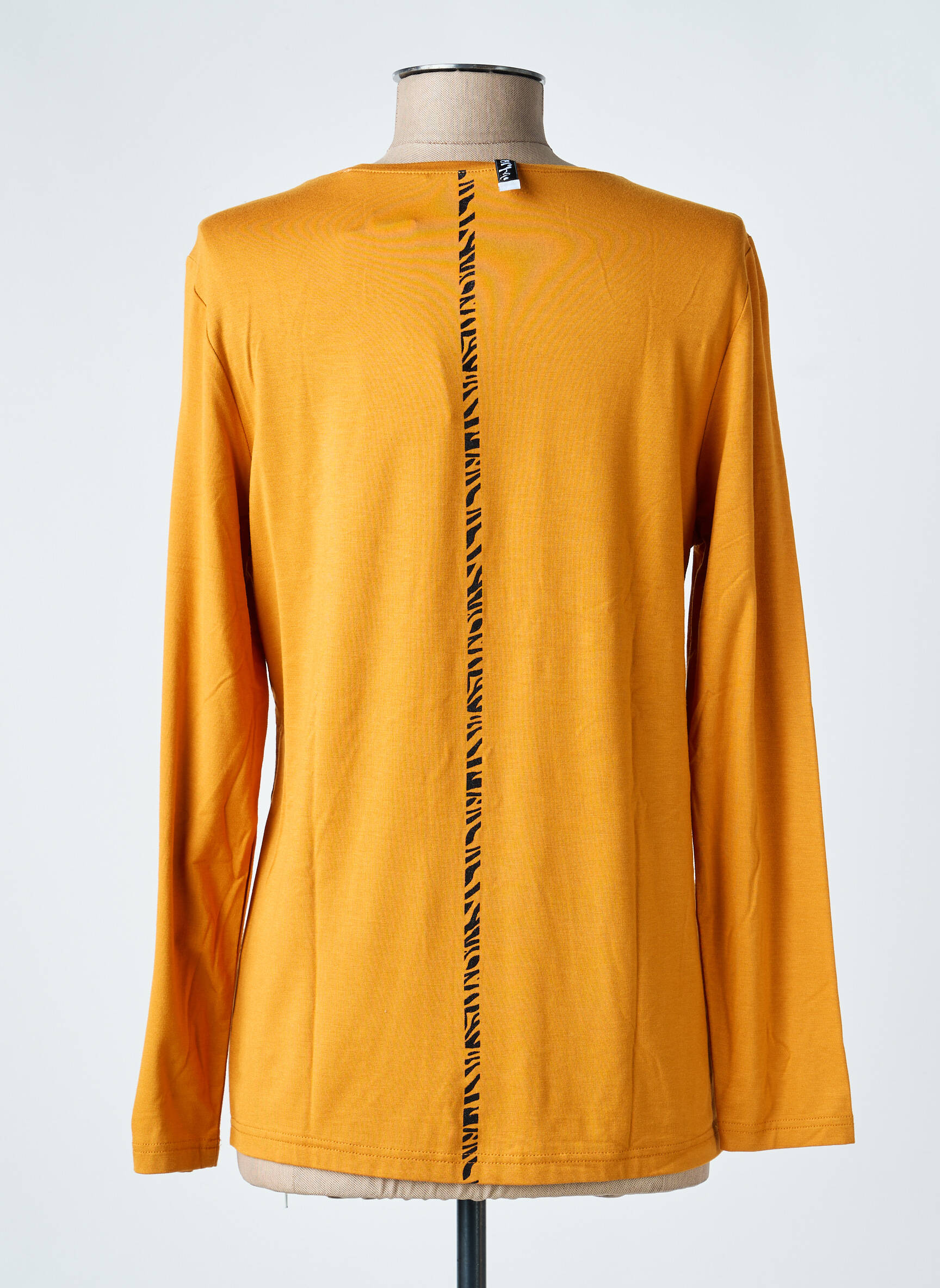 T-shirt manches longues manches longues jaune JOY OF LIFE femme