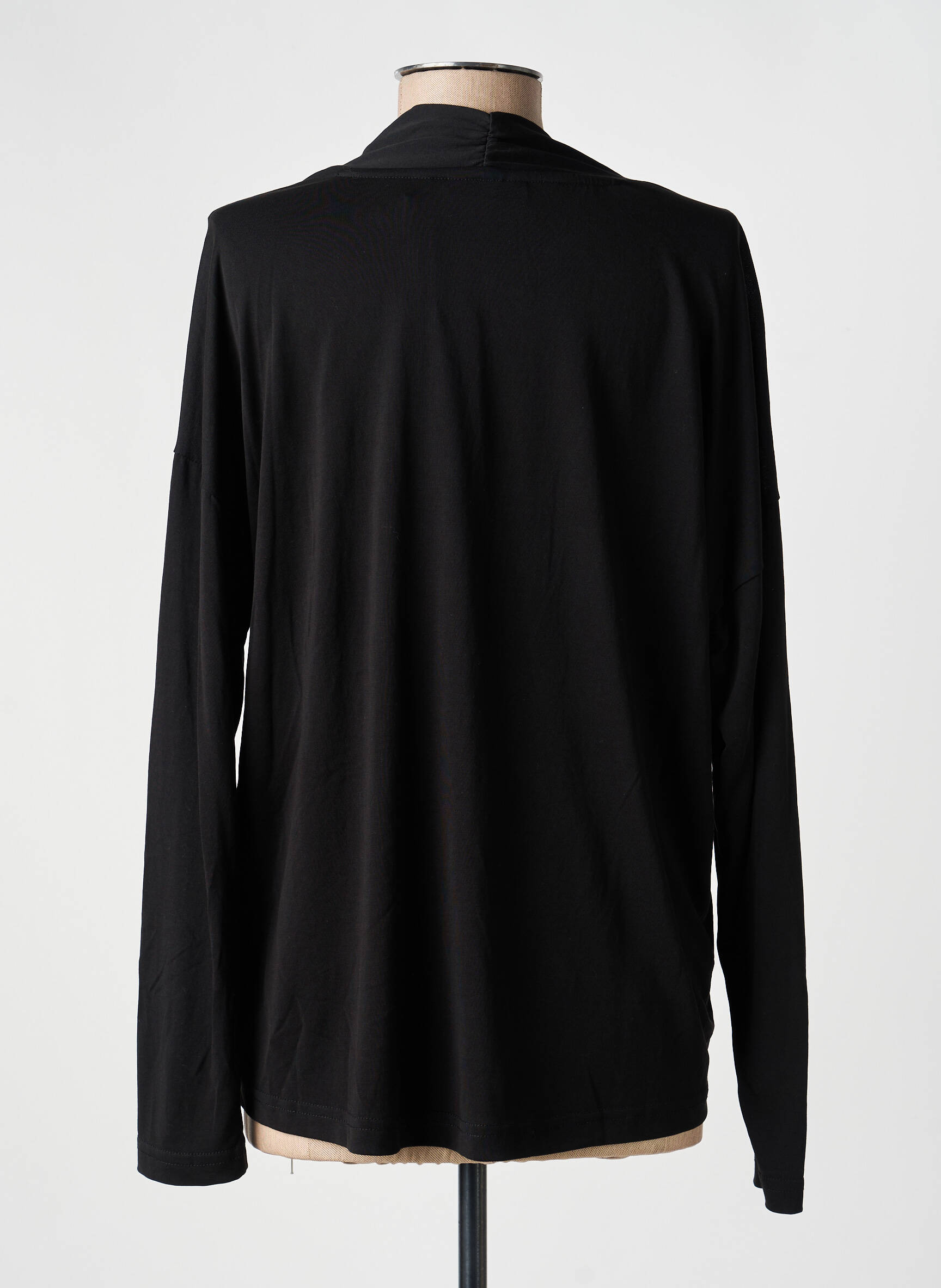 T-shirt manches longues manches longues noir BROADWAY femme
