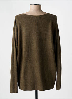 Pull col v manches longues vert OUI femme