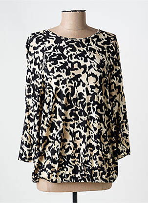 Top manches longues manches longues beige BARBARA LEBEK femme