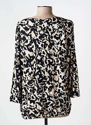 Top manches longues manches longues beige BARBARA LEBEK femme