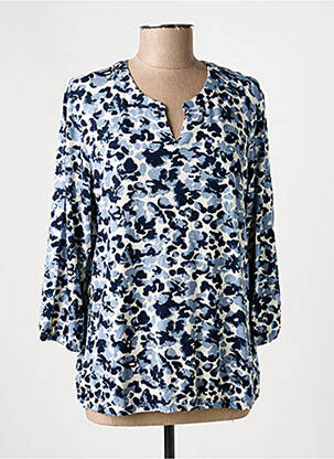 Top manches longues manches longues bleu BARBARA LEBEK femme