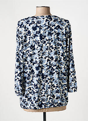 Top manches longues manches longues bleu BARBARA LEBEK femme