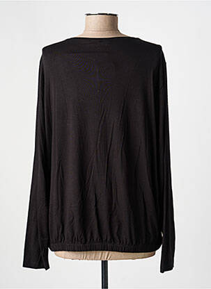 Top manches longues manches longues noir HAJO femme