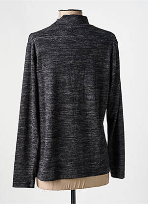 Sous-pull stretch manches longues gris TELMAIL femme