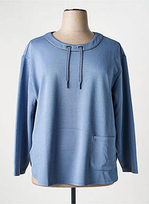 Top manches longues manches longues bleu BARBARA LEBEK femme