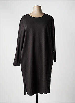 Robe longue manches longues manches longues noir CISO femme