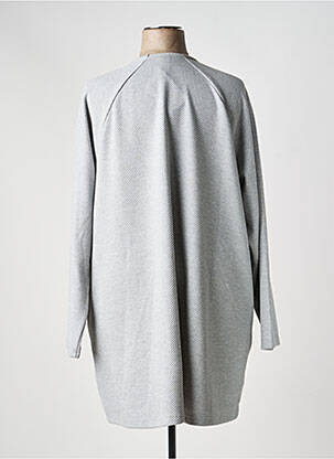 Tunique manches longues col rond gris CISO femme