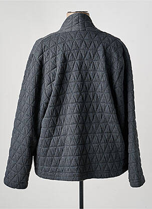 Veste casual coupe droite gris POISSONS BLANCS femme