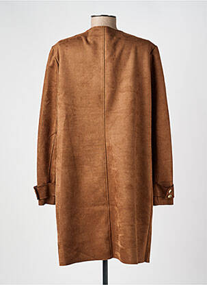 Veste casual col rond marron BETTY BARCLAY femme