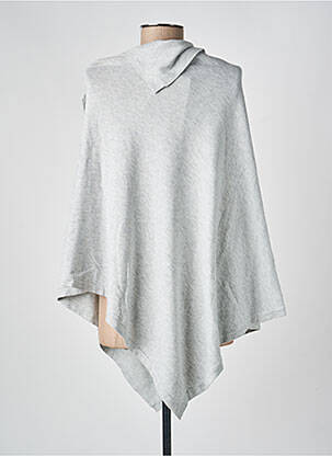 Poncho gris MARBLE femme