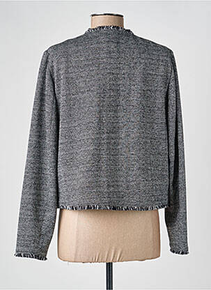 Veste casual col rond noir BETTY & CO femme