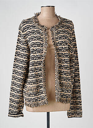Veste casual col rond noir BETTY BARCLAY femme
