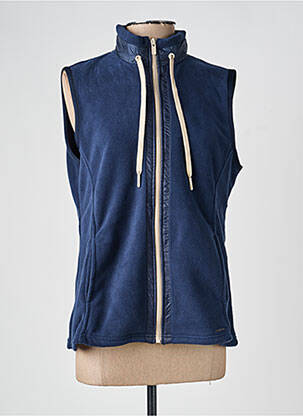 Polaire sans manche bleu BRANDTEX femme
