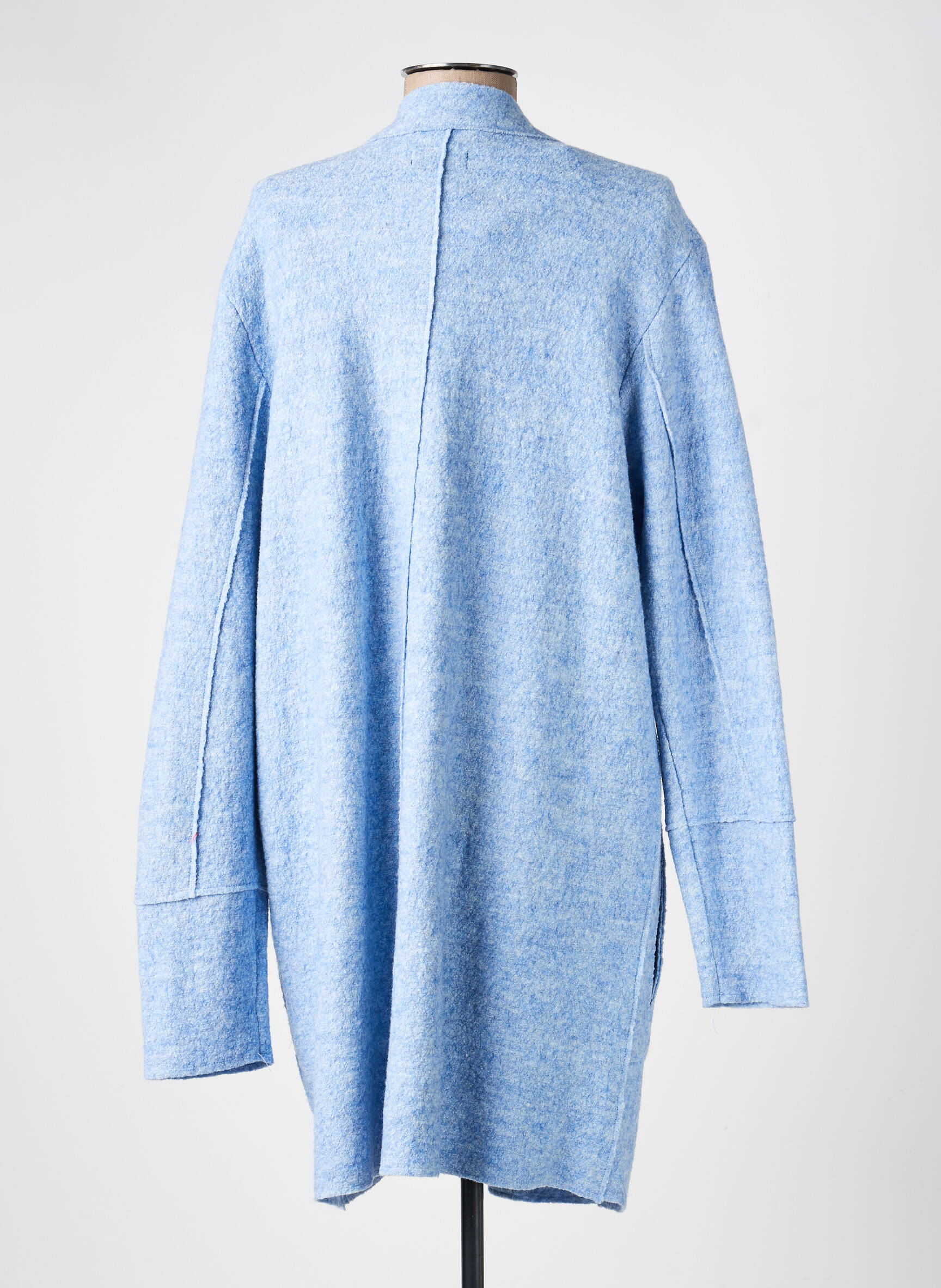 Veste casual col tailleur bleu BRANDTEX femme