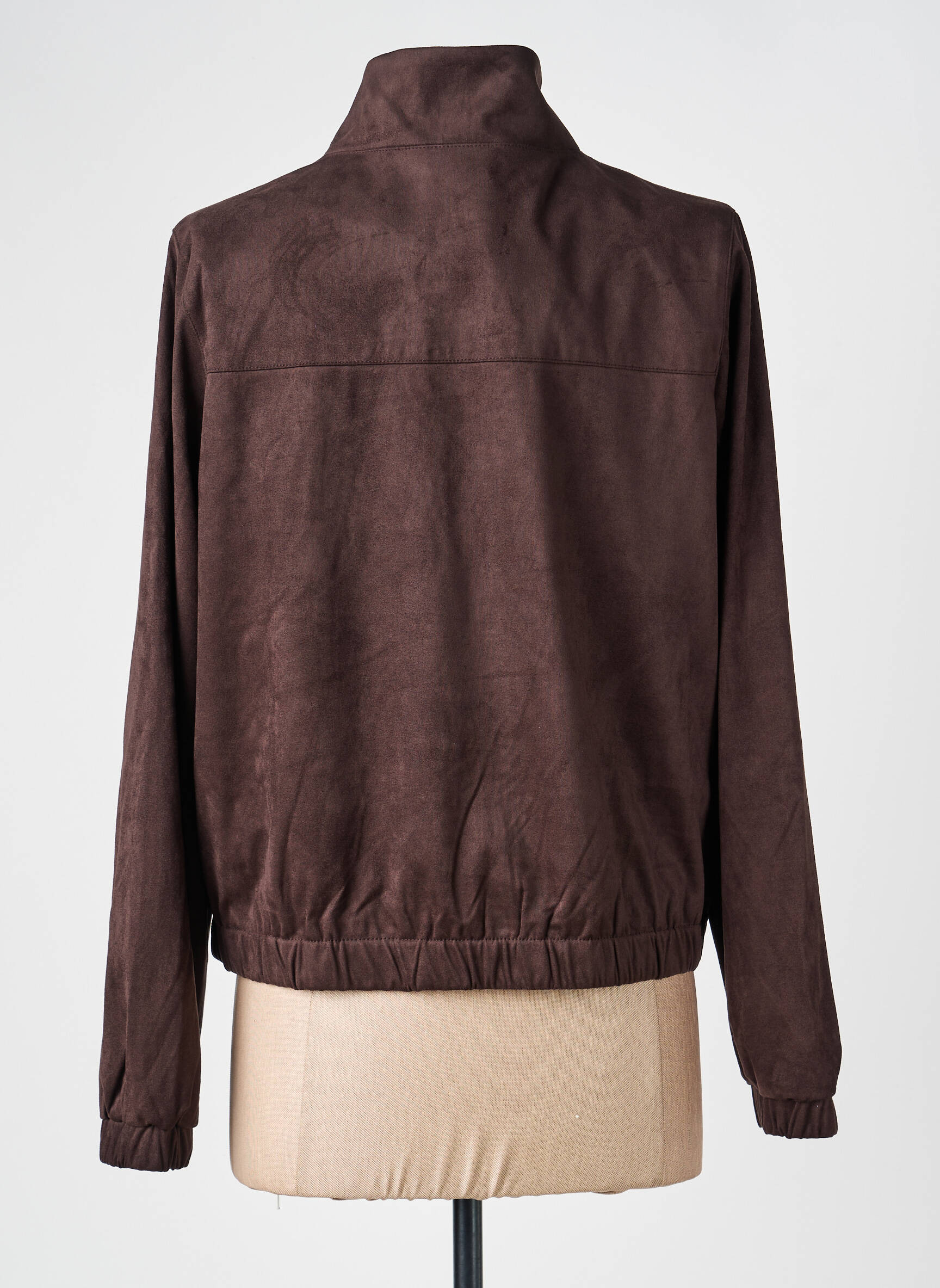 Veste casual coupe droite marron STREET ONE femme