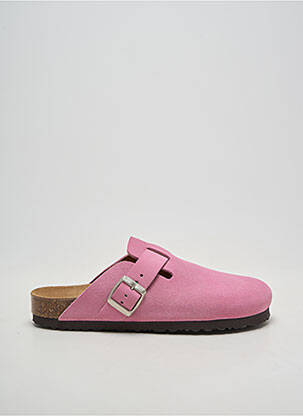 Mules/sabots talon plat jusqu'à 3cm rose ANOTHER STEP femme